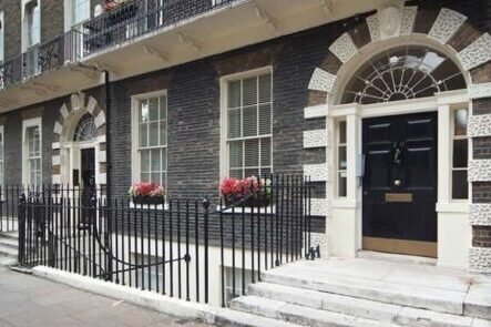Front elevation of RADA Business on Bedford Square